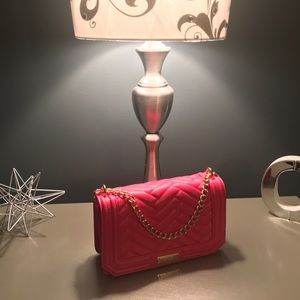 BCBG pink hand bag